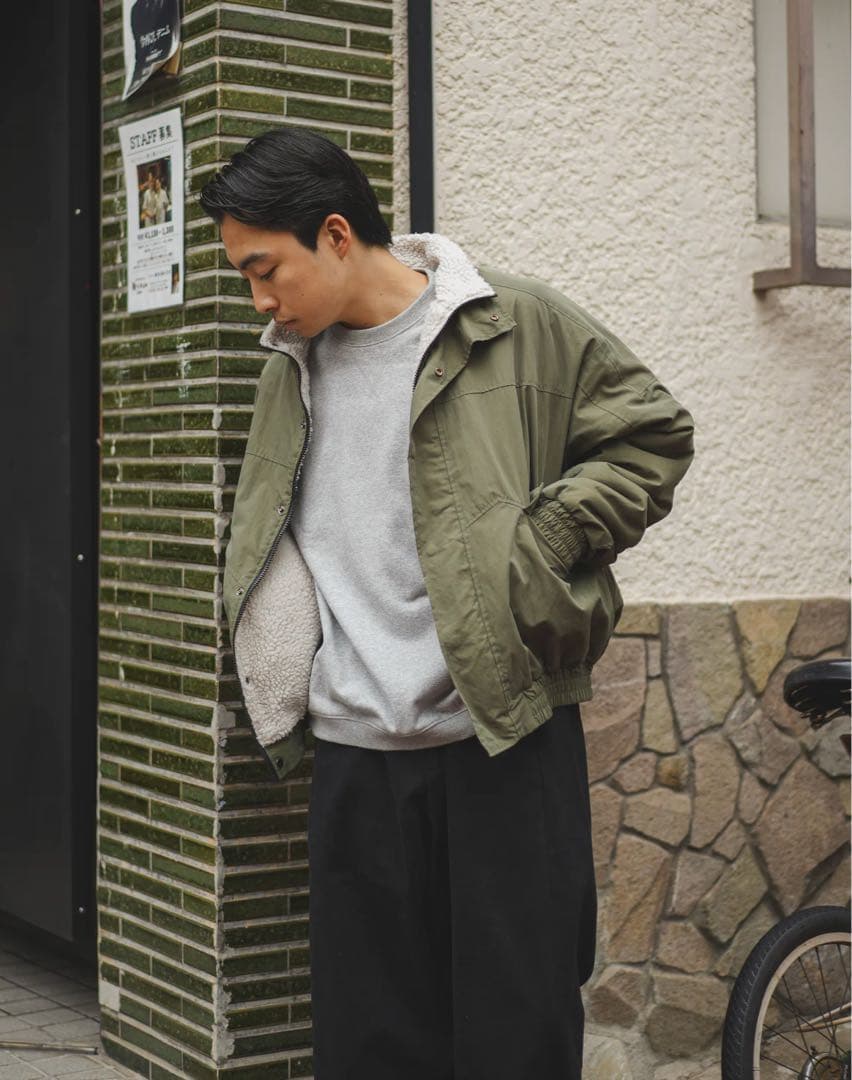 ボアミリタリージャケット B5016