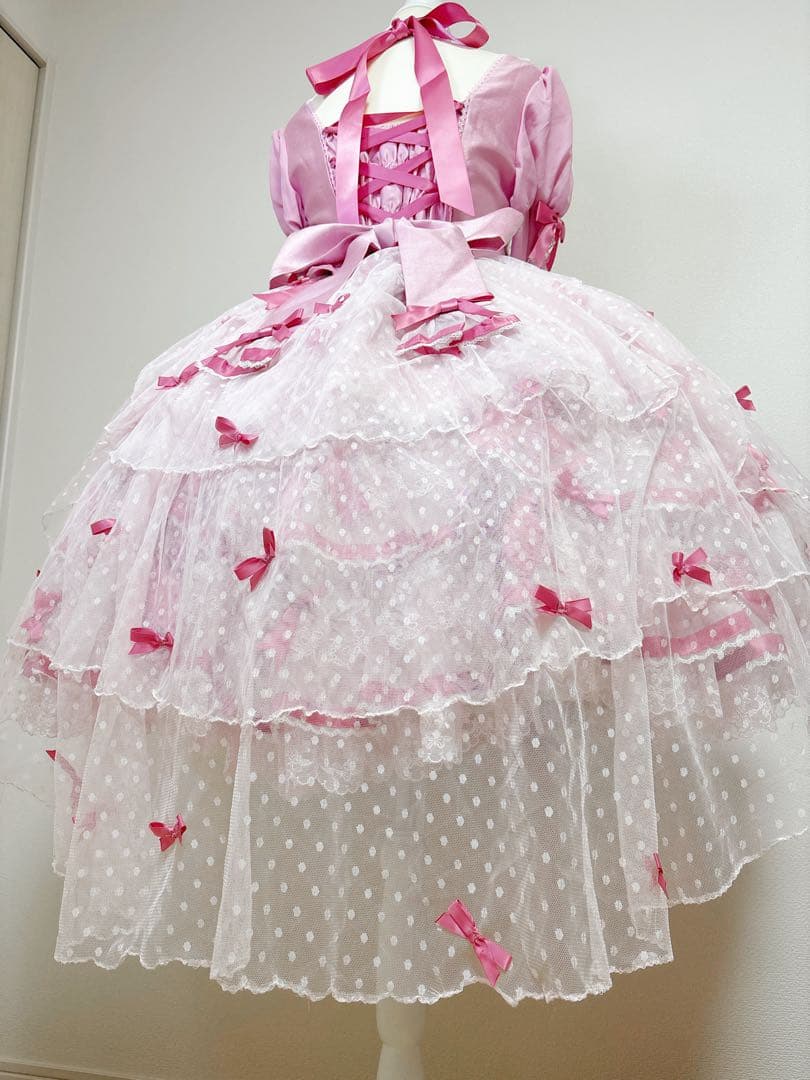 ゆっちゃむ様 専用 ベルベットケーキ ロリータワンピースセッド 5点 甘