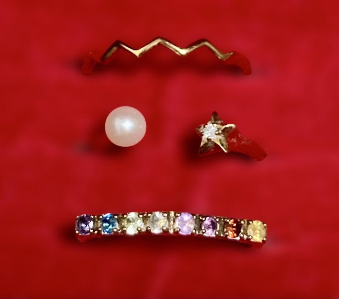 2015 CHRISTMAS LIMITED(クリスマス限定） 3連リングセット - メルカリ