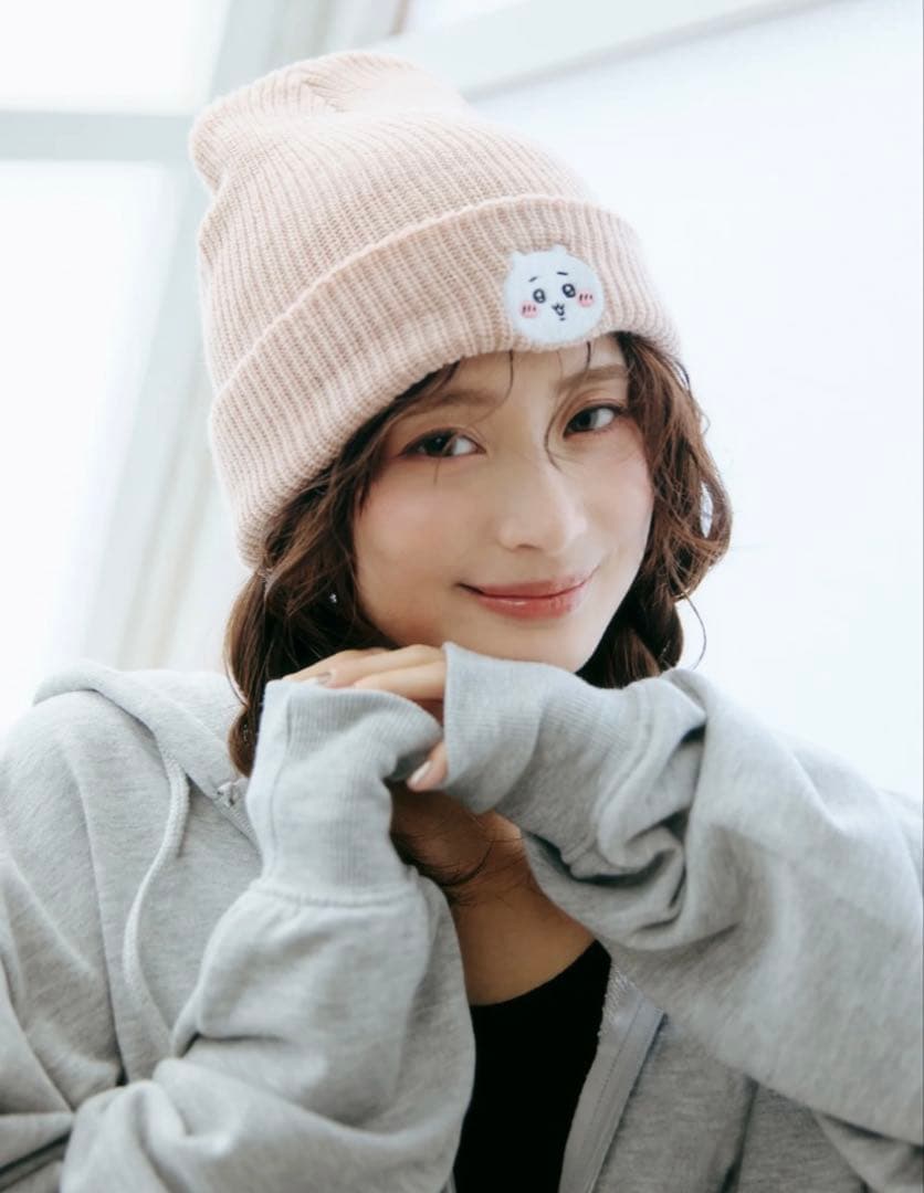 ちいかわ ニューエラ ニット帽NEW ERA® 黒・グレー・ピンク、3色セット