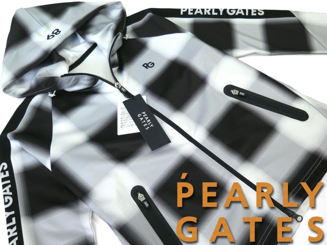 新品○ パーリーゲイツ ○モノフィラエアクッション ジップパーカー M