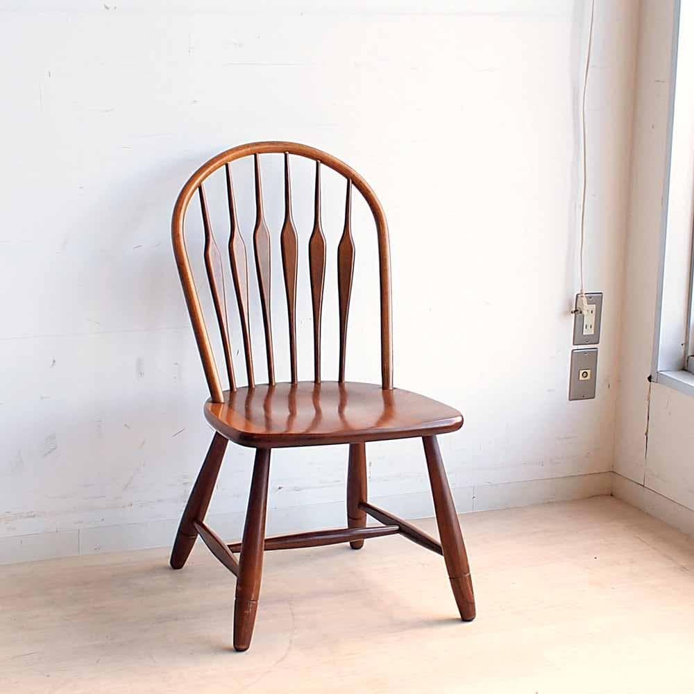 80's 飛騨 柏木工 ウィンザーチェア ビンテージ レトロ ZR24237 KASHIWA ヴィンテージ ウィンザーチェア 飛騨高山 柏木工 木製無垢材