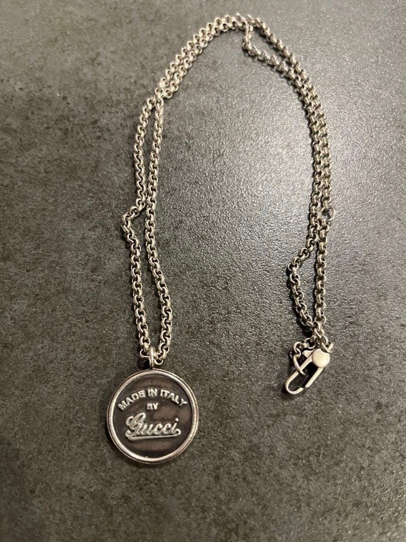 本日限定値下げ！Gucci グッチコインネックレスELLEGARDEN 細美武士