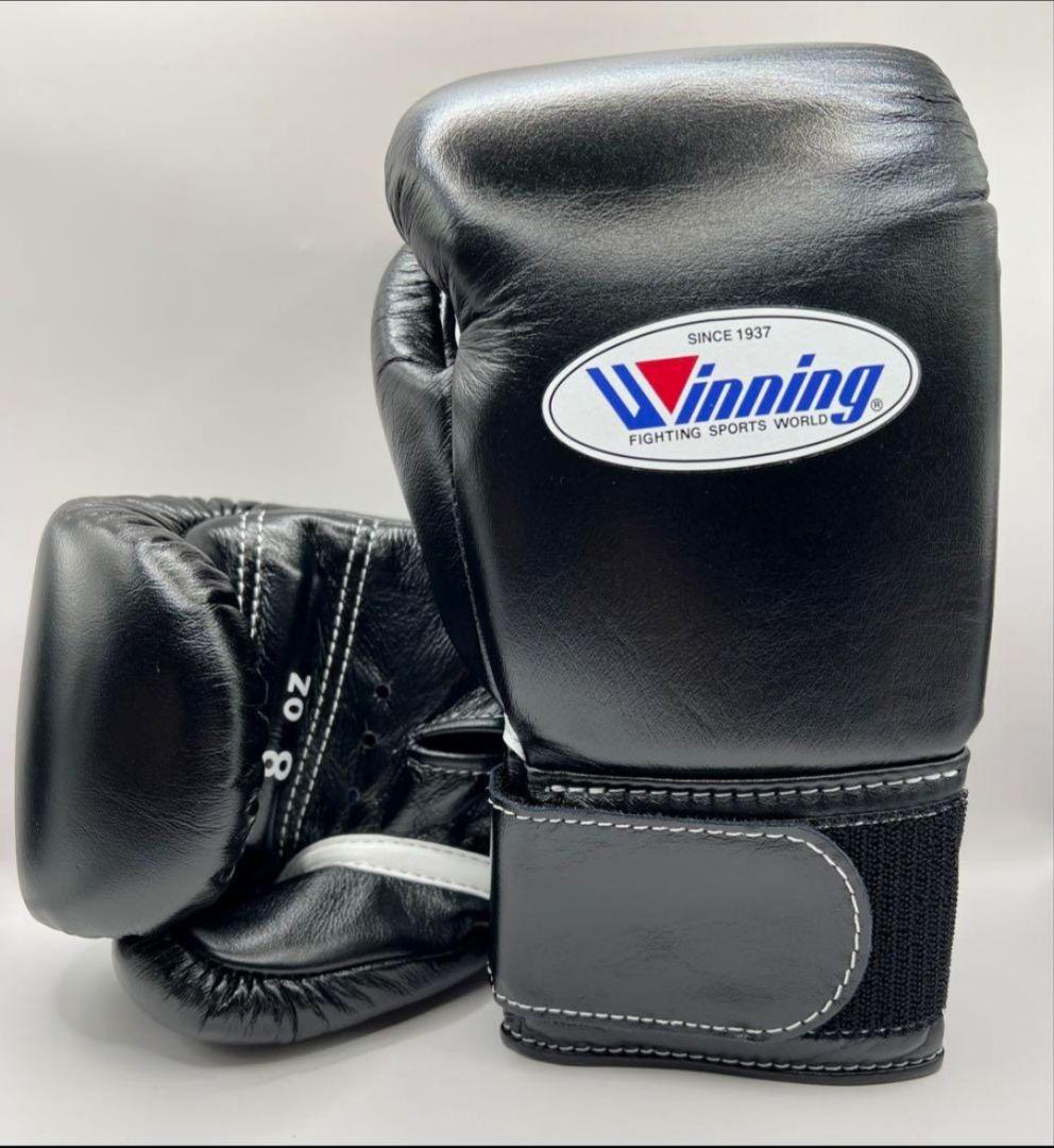 Winning グローブ 8オンス ブラック - メルカリ