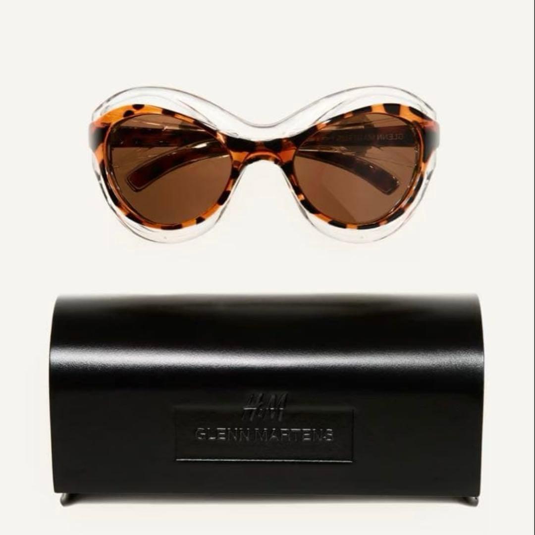 ケース付き】H&M×グレンマーティンスGlenn Martens サングラス - メルカリ
