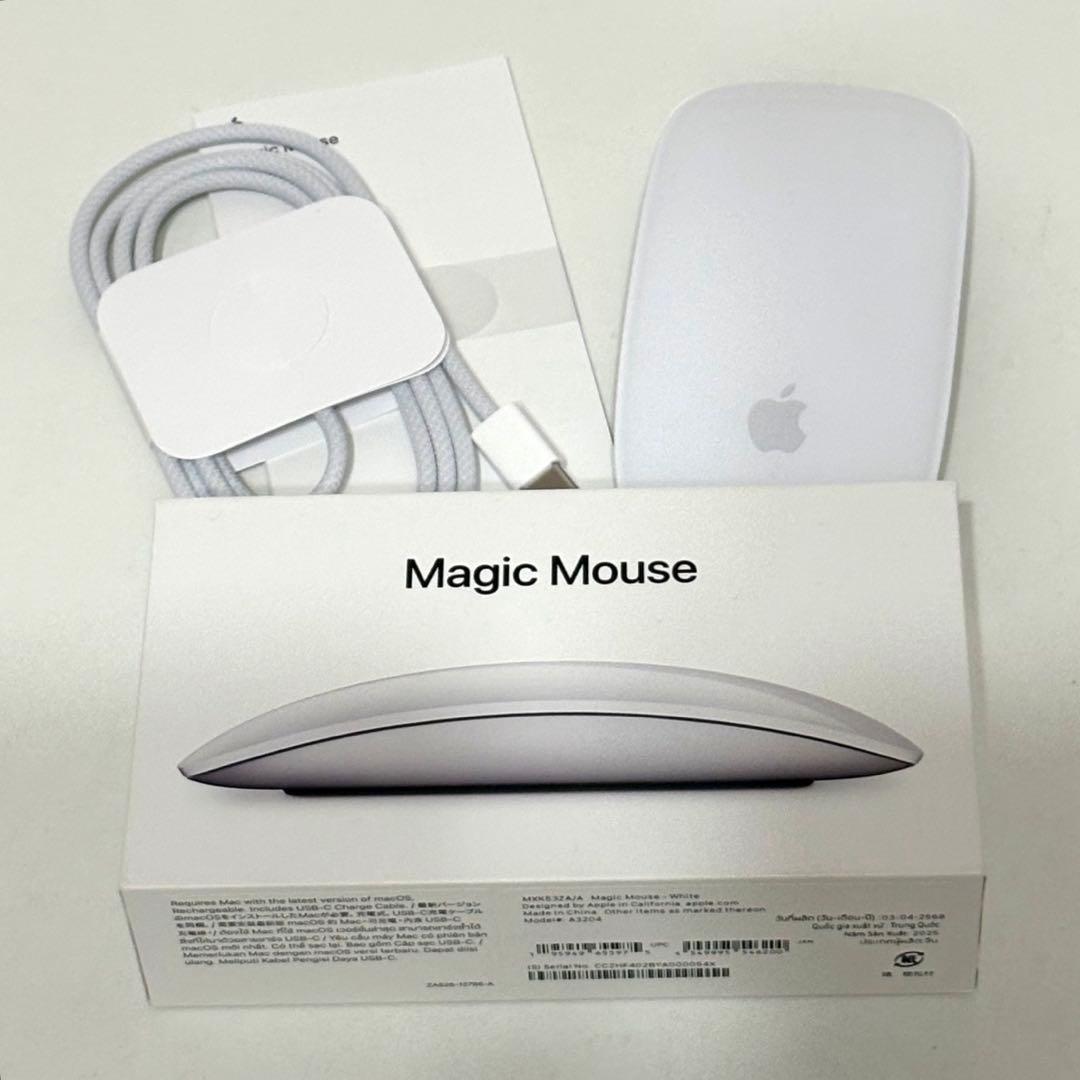 値下げOK！Magic Mouse USB-C ホワイト 本体 Apple Magic Mouse USB-C White | Mice & Keyboards