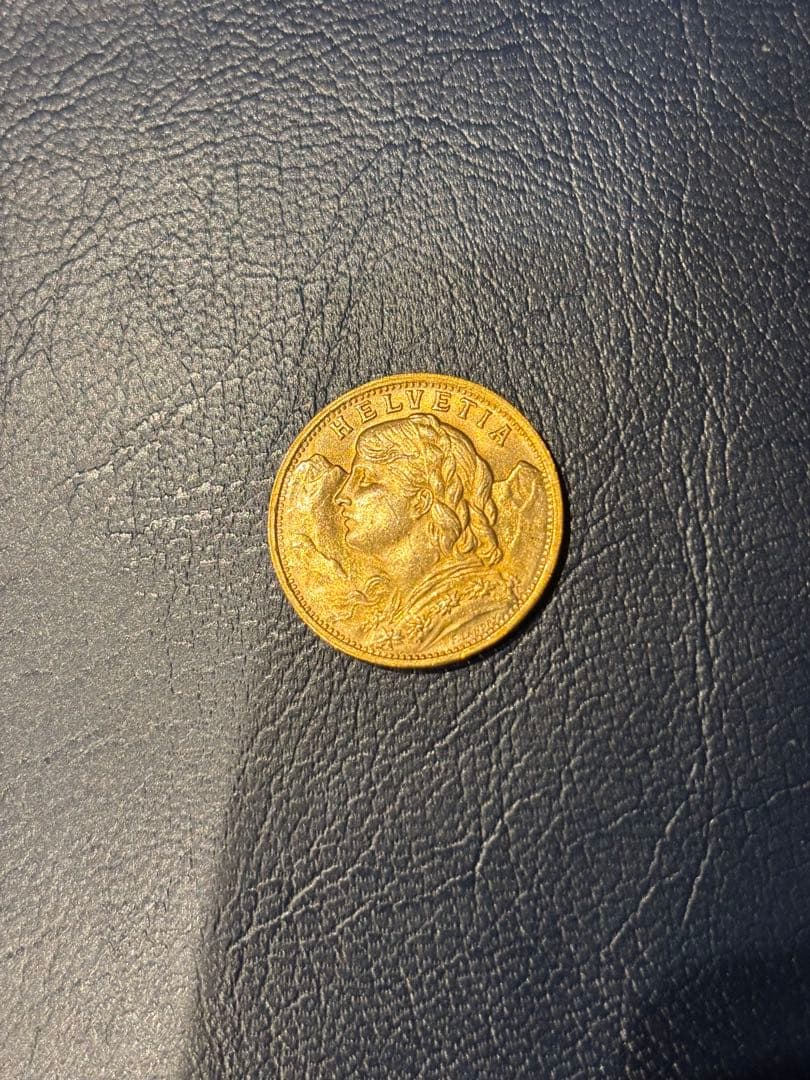 スイス 20フラン 1935年 金貨 アルプスと少女  古銭 金 正規 スイス ヘルヴェティア アルプスと少女 20フラン金貨 1935年LB PCGS