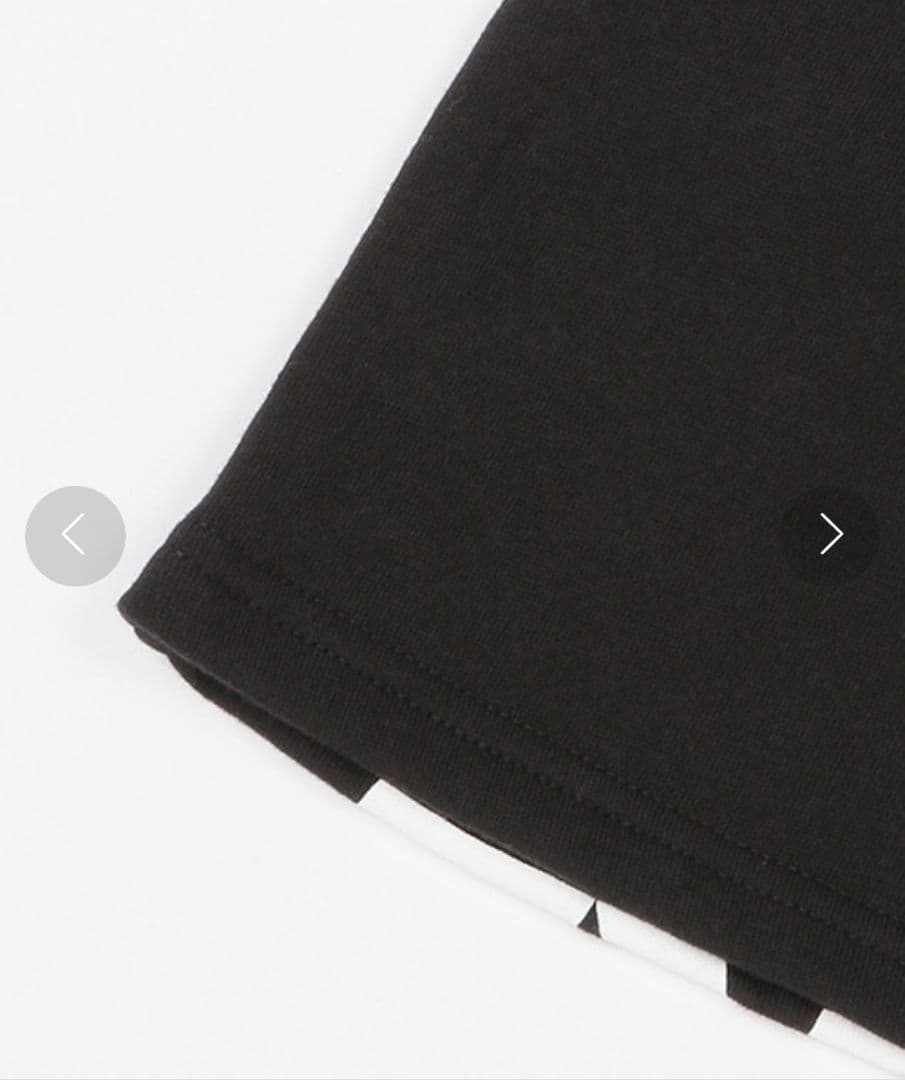 《新品タグ付き》X-girlStagesスランテッドロゴトレーナースカートSET