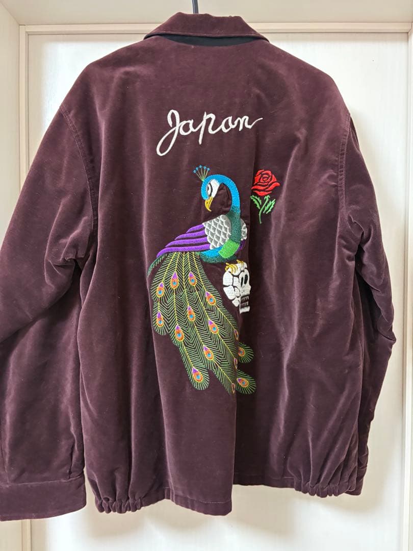 ラディアル スカジャン バーガンディ スーベニア