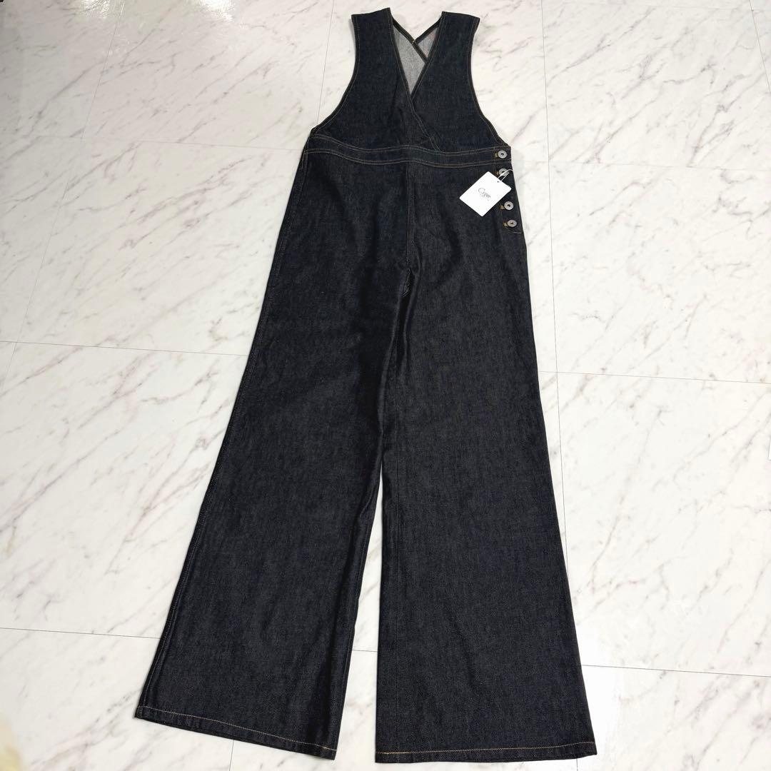 新品タグ付き】完売品✨️シーニュ デニムサロペット cygne 美ライン