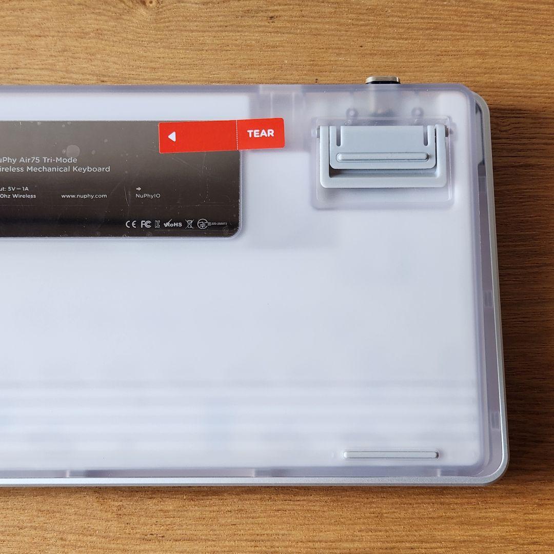 茶軸へ変更可】NuPhy AIR75 v3 red nano US配列 - メルカリ