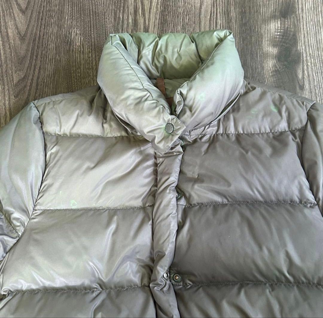 モンクレール メス ダウンジャケット フードファー付 00 グレージュ