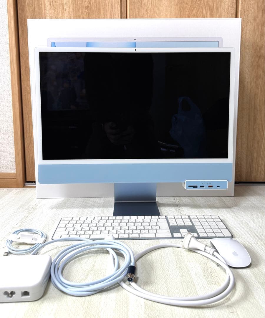 Apple iMac 24インチ M1 16GB 1TB ブルー おまけ付き Amazon.com: Apple 2021 iMac with Apple M1 Chip with 8-core CPU 24