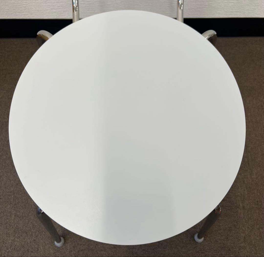 無印 椅子 スチールチェア ライトグレー 北欧 エンツォ・マリ マリオ