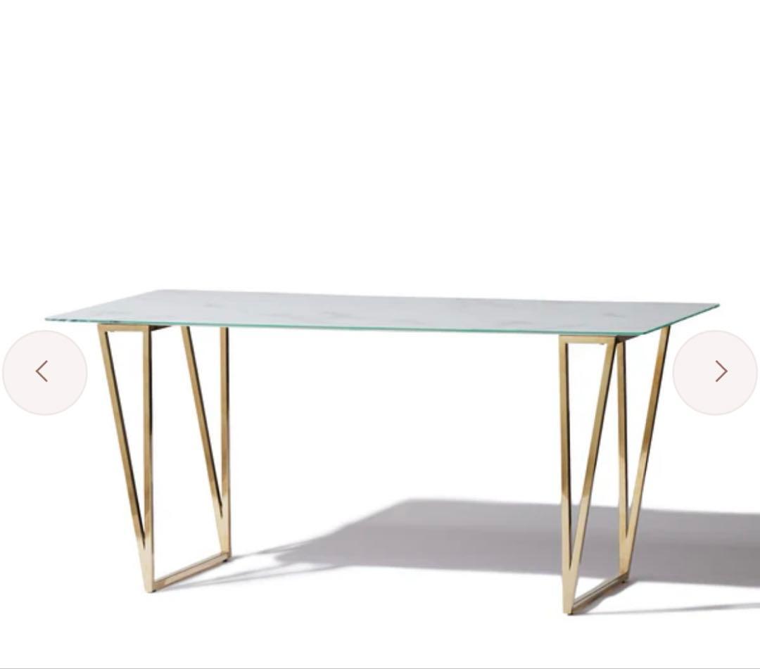 Francfrancフェリシテダイニングテーブル大理石160w フェリシテ ダイニングテーブル 大理石 W160 | Francfranc（フラン