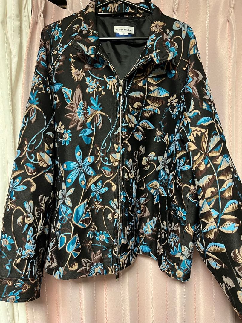 プライムオーバーフクレリーフジャガードスウィングトップブルゾン