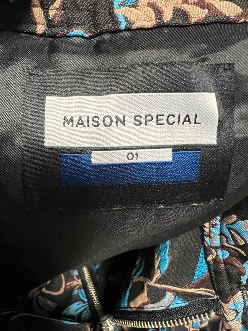 プライムオーバーフクレリーフジャガードスウィングトップブルゾン