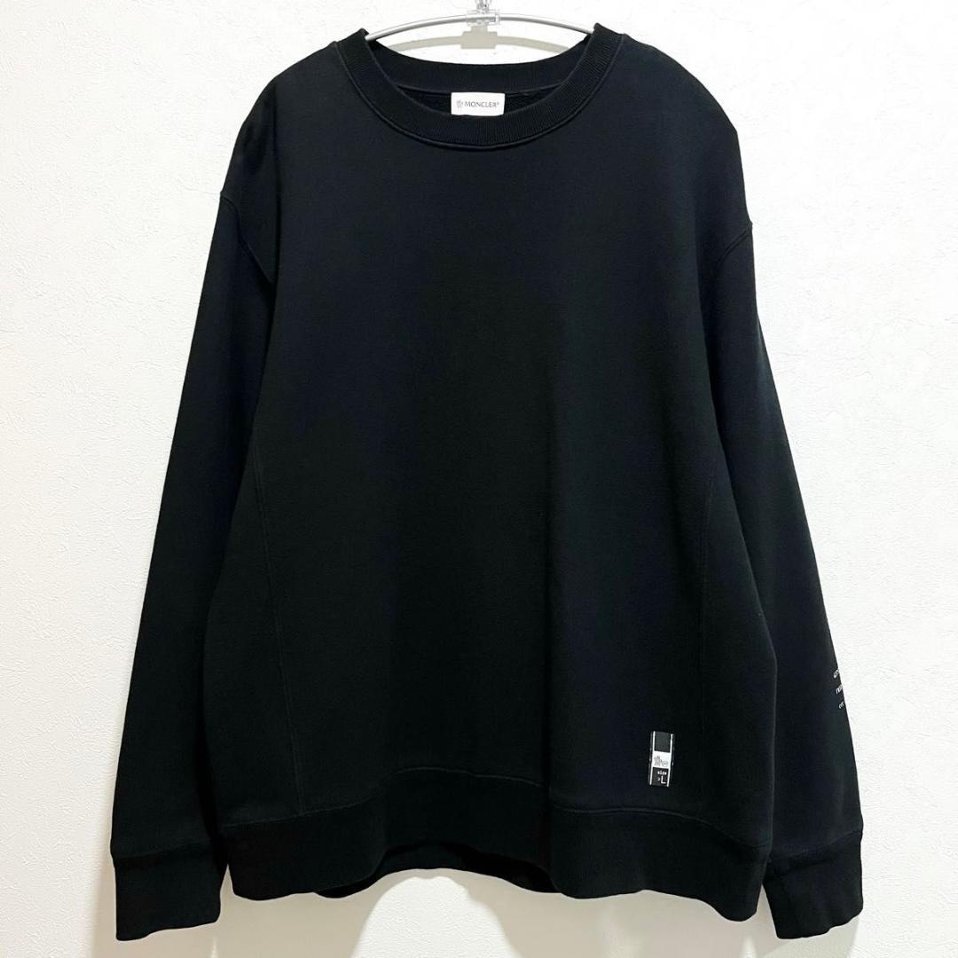 MONCLER × fragment design スウェット ブラック L - メルカリ