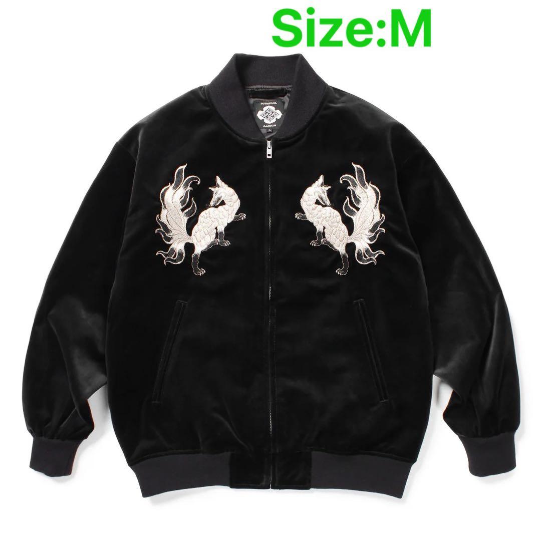 GAKKIN x BUDSPOOL ベルベットスカジャン