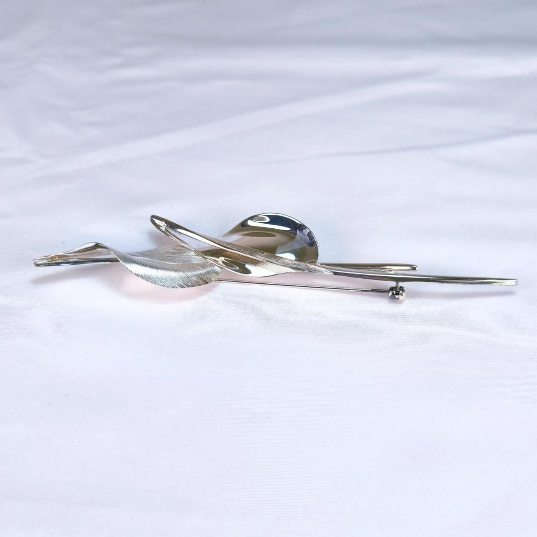 美品】クリスチャンディオール リーフモチーフブローチ SV925 - メルカリ