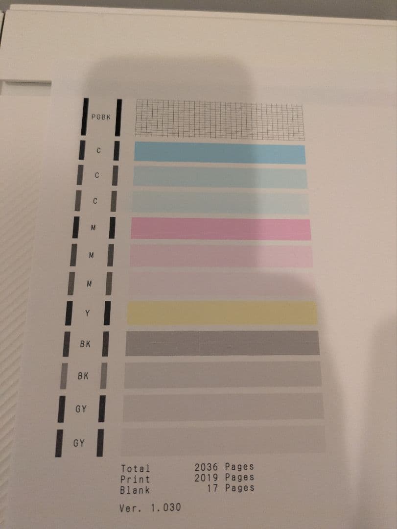 Canon PIXUS TS 8530 2040枚印刷 N8010 - メルカリ