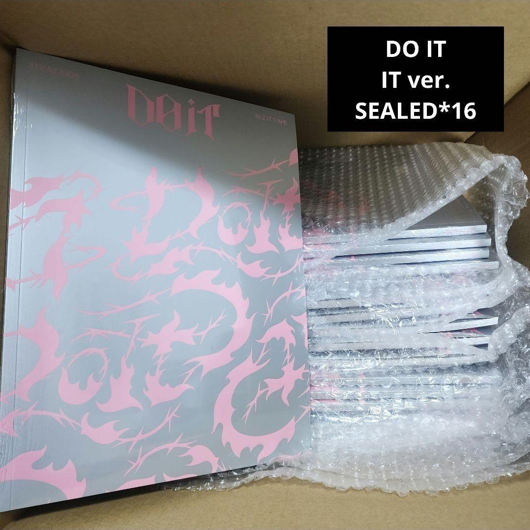 16pcs StrayKids DO IT IT ver 新品未開封 スキズ ktown4u.com : Stray Kids - SKZ IT TAPE [DO IT] (IT Ver.)
