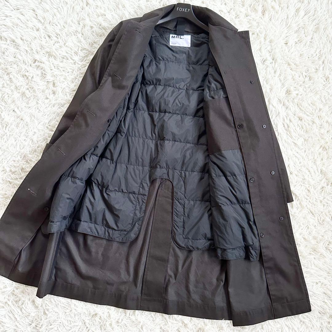 着用2回】マーガレットハウエル♡MHL. ダウンライナー付きステンカラー