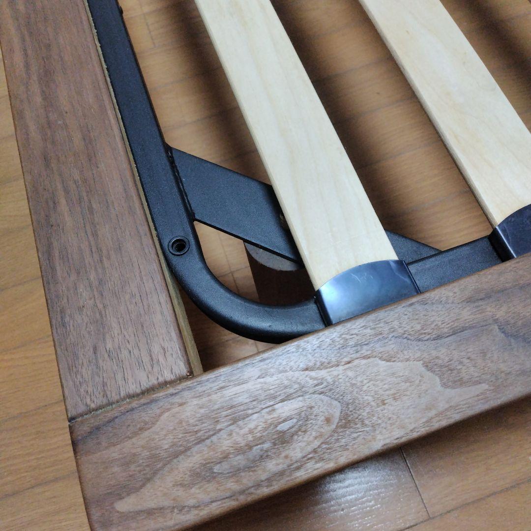 2/14-16引取のみ】無印良品 ダブルベッド フレーム