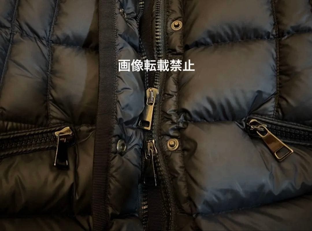 美品✨ MONCLER最新型DISTモンクレールエルミンヌダウンジャケット黒紺