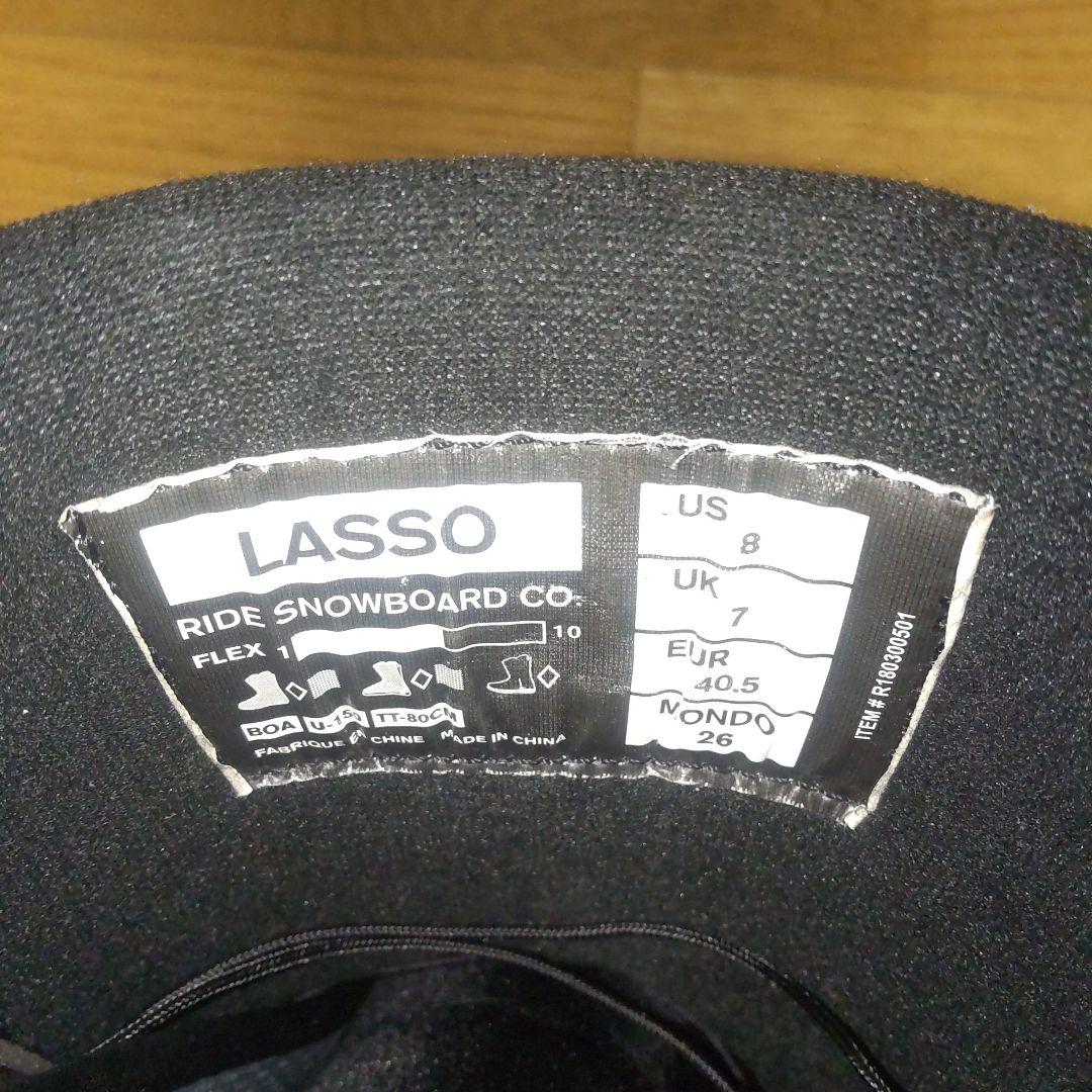 RIDE ライド LASSO 26.0cm ダブルBOA【中古】