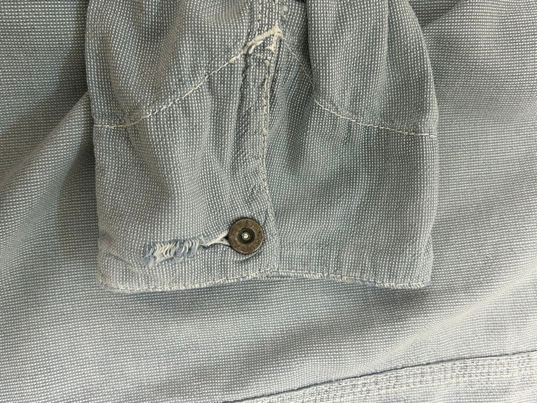 90sラルフローレン カバーオール ダメージ加工 チェンジボタン