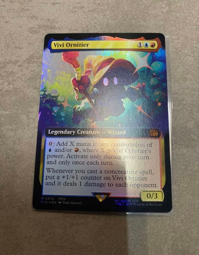 mtg FIN 迷える黒魔道士、ビビ 拡張foil EN ギフトバンドル産 - メルカリ