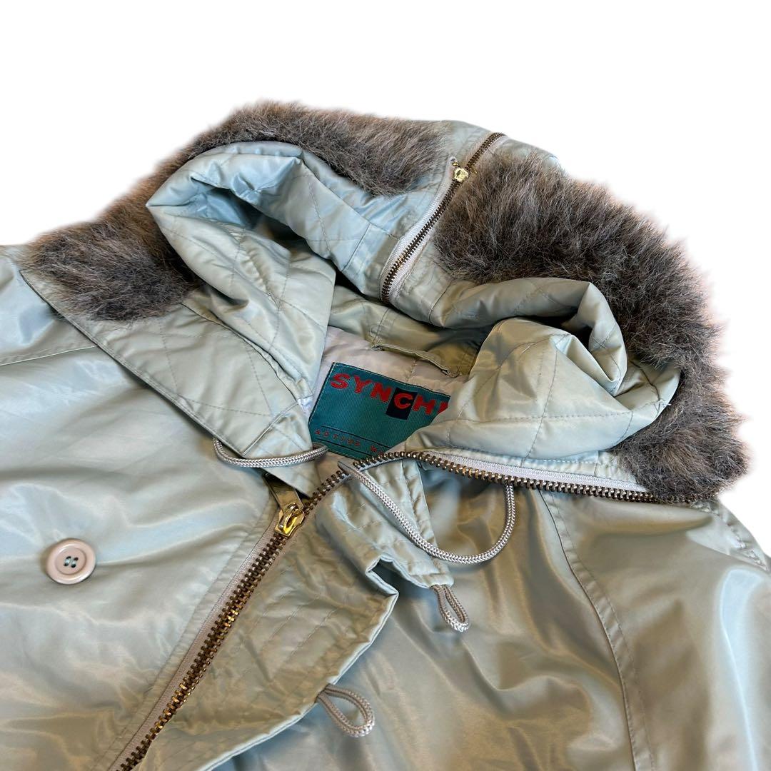 希少】n2b silver far gray flight jacket - メルカリ