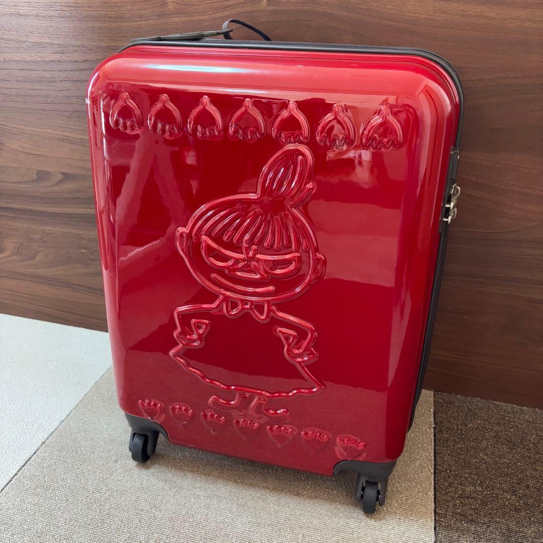 ムーミン リトルミイ キャリーケース スーツケース 赤 - メルカリ