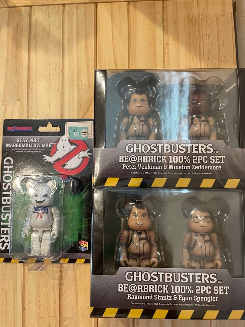 BE@RBRICK 100％ ベアブリック ゴーストバスターズ セット 2026年最新】BE@RBRICK ゴーストバスターズの人気アイテム - メルカリ