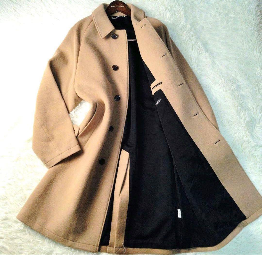 WACKOMARIAワコマリア バルカラーコート カシミヤ混ウール メンズS