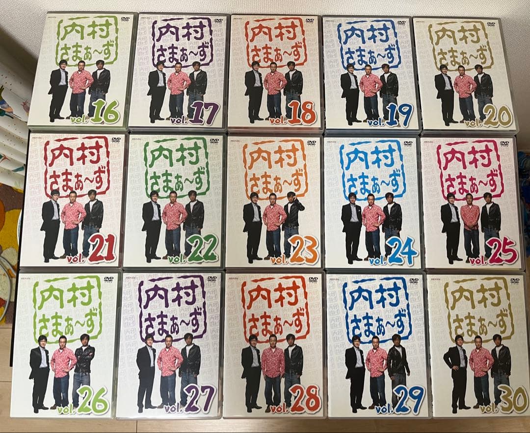 k*o様 セル版　内村さまぁ〜ず DVD 64巻セット特典付き　ウッチャンナンチ