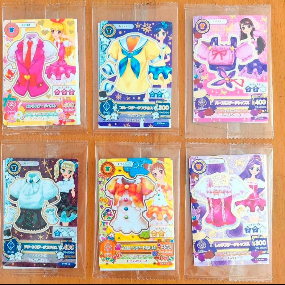 新品未開封】アイカツカード セブン・イレブン 復刻アイカツ！ 6種