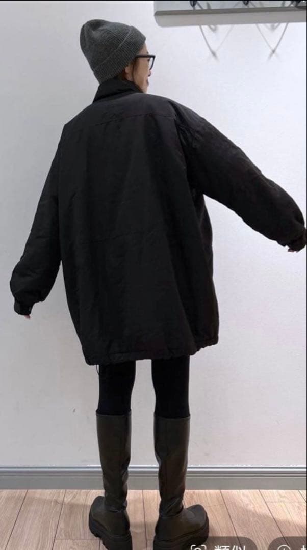 kmk様専用】ローリーズファームモンスターコート ブラックLF723044AD