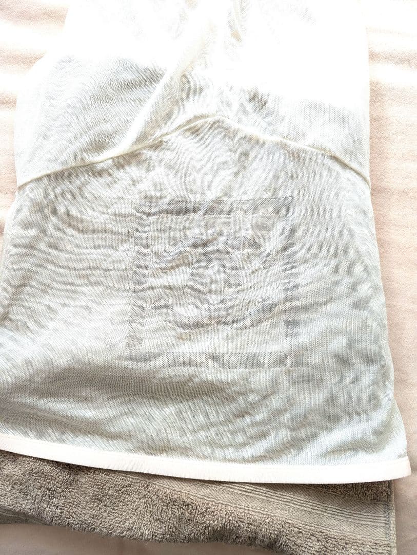 CHANEL ホワイト メッシュ キャミソール ☆メッシュ素材で涼しげ☆CHANEL チェーン付きクラッチ (CHANEL