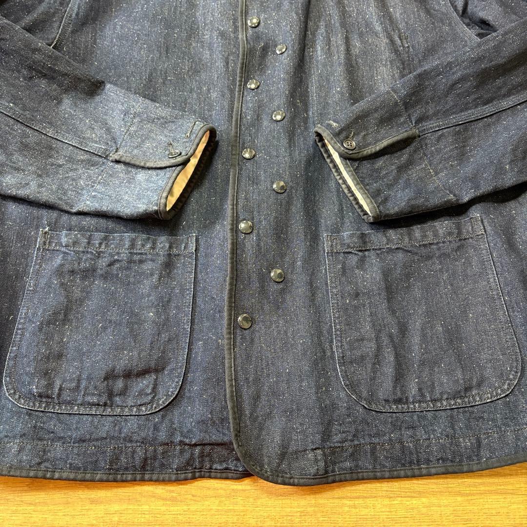廃盤】 ピルグリム デニム カバーオール L ウェルダーズジャケット