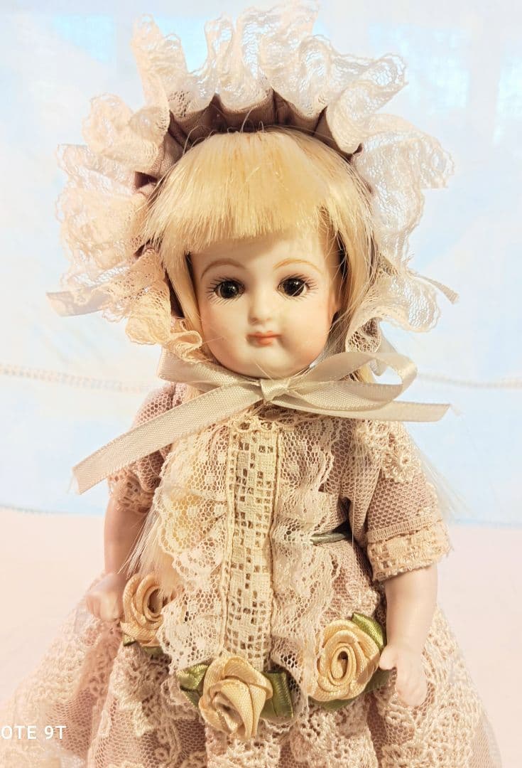 Handmade ビスクドール アウトフィット ミニョネット 約18cm前後用