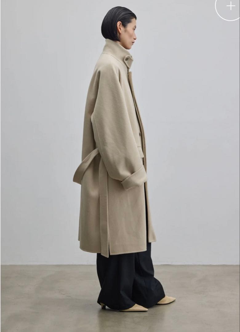 SOEJU グレー スーパー140メルトンバルマカーンコート - メルカリ