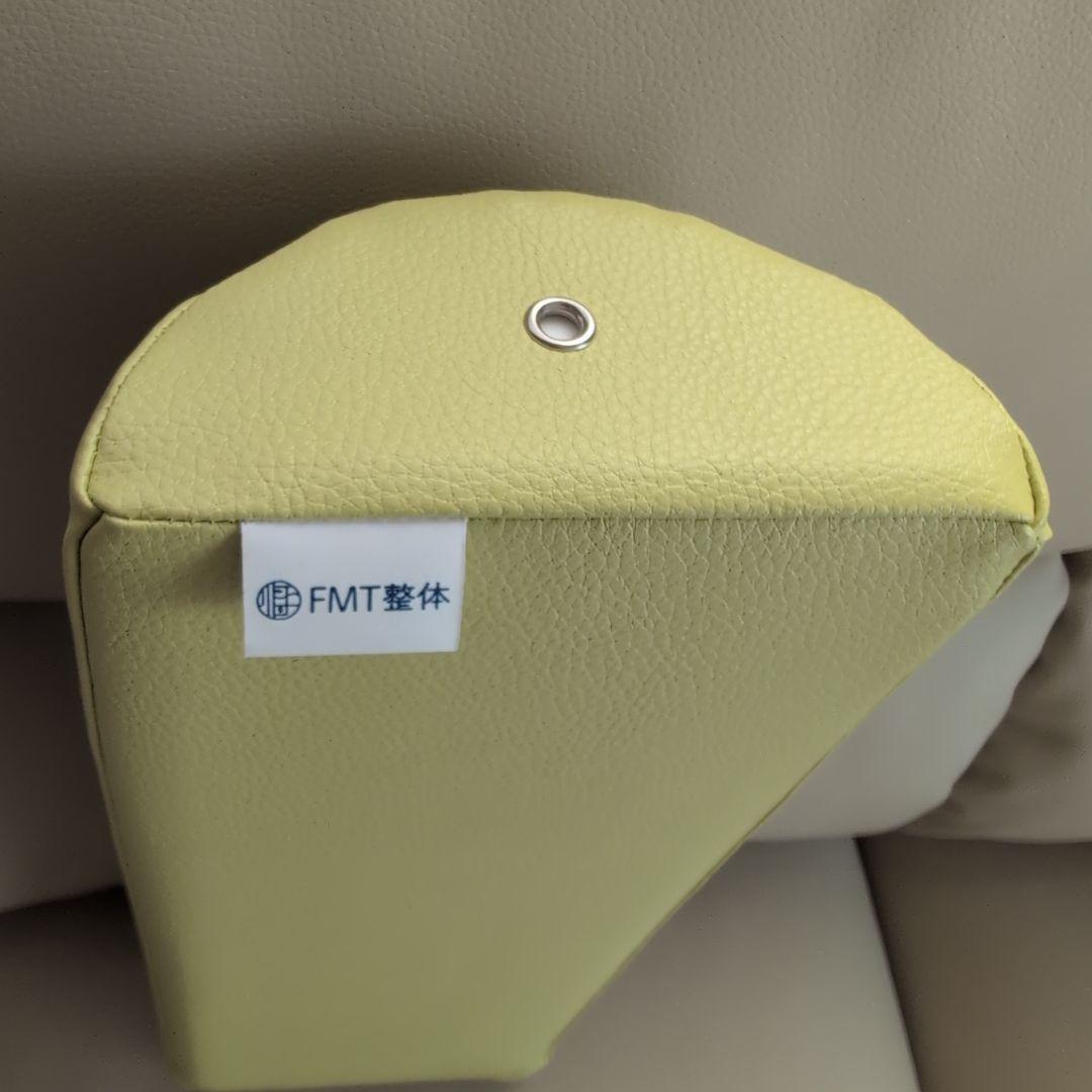 タイムセール FMT整体 黄緑色 円筒形フットピロー
