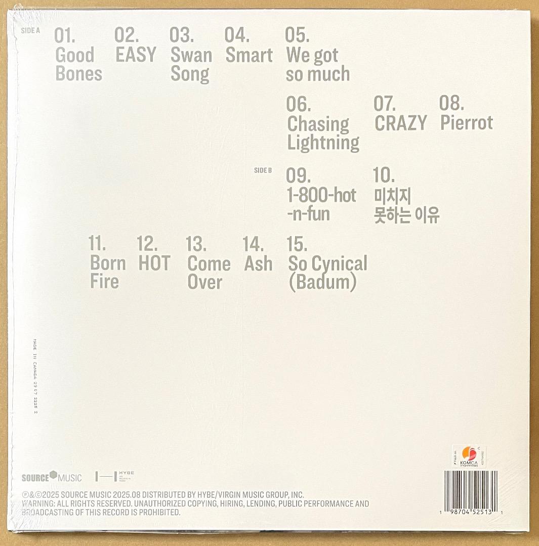 アナログ盤 LE SSERAFIM Easy Crazy Hot ルセラ トレカ - メルカリ