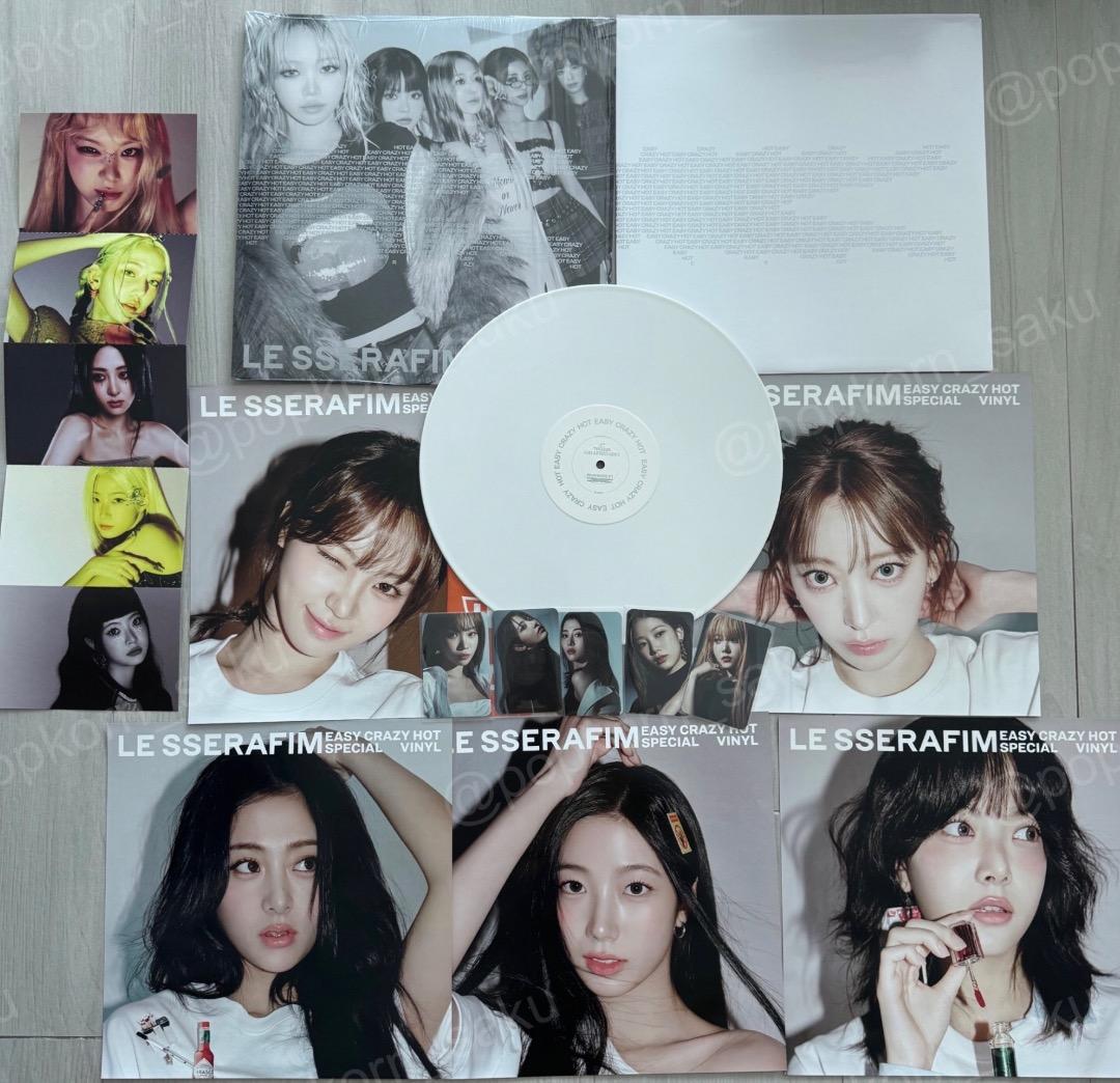 アナログ盤 LE SSERAFIM Easy Crazy Hot ルセラ トレカ - メルカリ