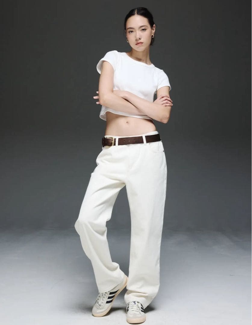 GLOWNY THE JANE JEANS (WHITE)デニム　グロウニー GLOWNY THE JANE JEANS (WHITE)デニム グロウニー THE JANE JEANS – Glowny