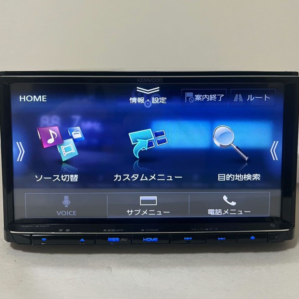 MDV-S707 KENWOOD ケンウッド 彩速ナビ 2020年製 - メルカリ