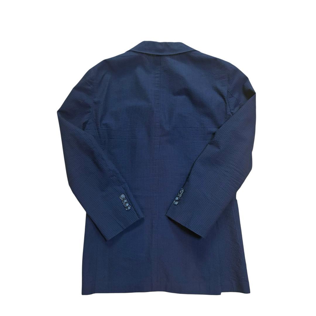 BEAMS F ネイビー テーラードジャケット メンズ イタリア製 48 - メルカリ