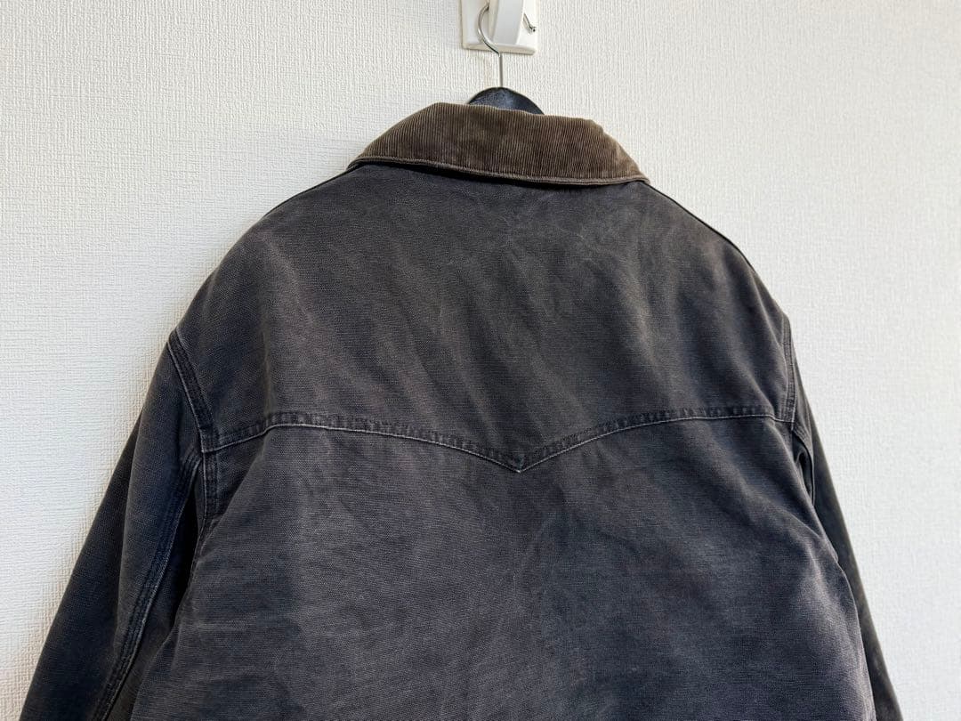 超超スペシャル 80s カーハート サンタフェジャケット XL ブラック 黒